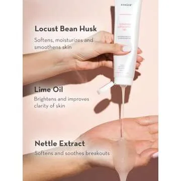 Sonage Gommage Exfoliating Gel | Gentle Face Scrub For All Skin Types | Non-Abrasive Dead Skin Cell Exfoliation