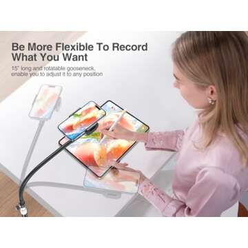 elitehood 80” Tall Phone Tripod for Smartphones