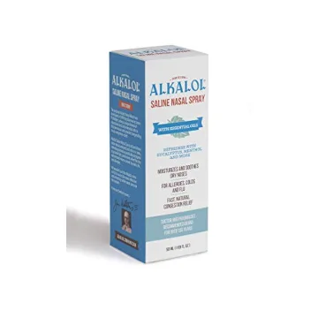 Alkalol Essential Oil Nasal Spray for Dry Nasal Relief