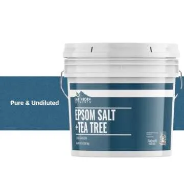 Earthborn Elements Tea Tree Epsom Salt for Soothing Relaxation