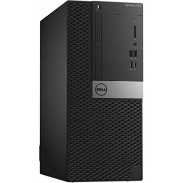 Dell 7050 Mini Tower Desktop Intel i5-7500 UP to 3.80GHz 16GB DDR4 256GB NVMe SSD + 2TB HDD Built-in...