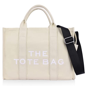 Spacious Canvas Tote Bag for Women | Stylish Handbag
