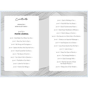 Finding Peace: Prayer Journal for Women: Weekly Devotions, Prompts, and Exercises for Managing Anxiety