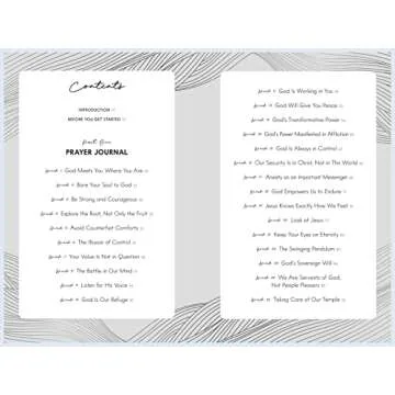 Finding Peace: Prayer Journal for Women: Weekly Devotions, Prompts, and Exercises for Managing Anxiety