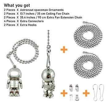 Cute Astronaut Pull Chain for Kids Room Decor - Wayilea