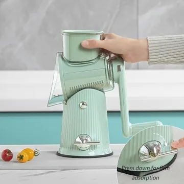 5-in-1 Rotary Cheese Grater by Le D'Affaires