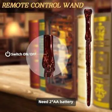 Enchanting DIY Book Nook Kit for All Ages - Hogwarts Theme