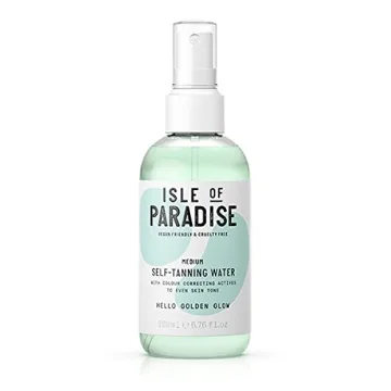 Isle of Paradise Self Tanning Water, Medium - Color Correcting Golden Glow Spray