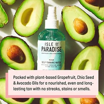 Isle of Paradise Self Tanning Water - Easy, Vegan Glow Spray