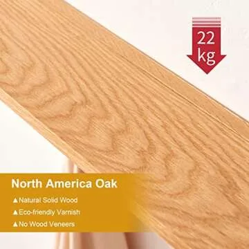 TRWISWDC Coat Rack Shelf Wall Mounted Oak Wood Entryway Shelf with 6 Hooks Wall Coat Hook Rack with Floating Shelf for Bedroom, Living Room, Kitchen (Natural, 27.5 inch)