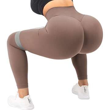 RUUHEE Butt Lifting Leggings for Women - High Waisted Tummy Control