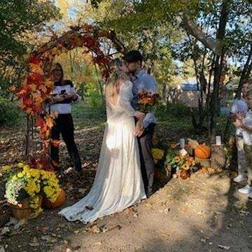 Vintage Long Sleeve Beach Wedding Dress for Brides 2023