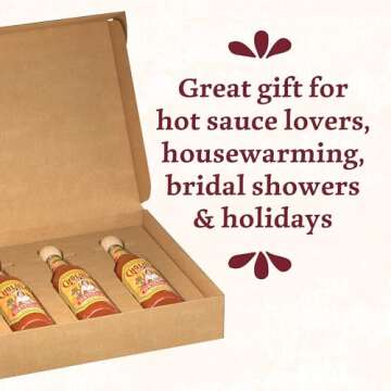 Cholula Hot Sauce Multipack, Original, Product of Mexico, Gift Set Includes Three 12 Fl Oz Bottles, Blend of Arbol & Piquin Peppers with Spices for Eggs, Rice, Tacos, Huevos Rancheros & More, 3 count
