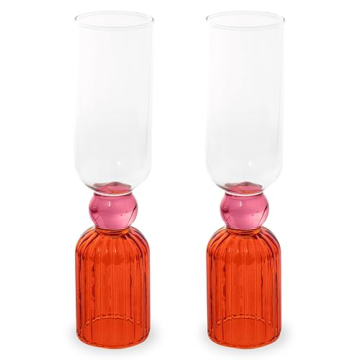 ban.do Cute Cocktail Glass Set for Bar Cart