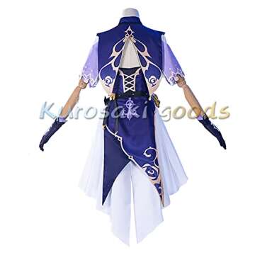 Genshin Impact Lisa Cosplay Costume for Adults