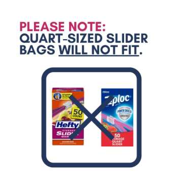 Emerson West Bamboo Food Storage Bag Organizer for Kitchen