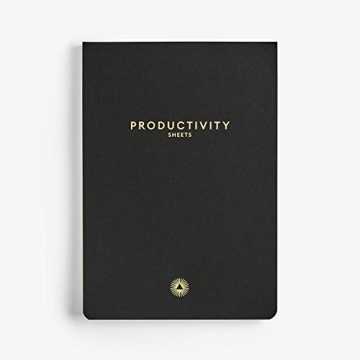 3-Month Productivity Planner Sheets, Productivity Tools for Time-Management and Mindfulness, Tear-Ou...