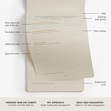 3-Month Productivity Planner for Time Management