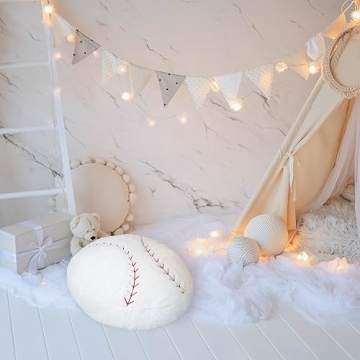 OurHonor Baseball Plush 18 Inch Soft Pillow for Kids