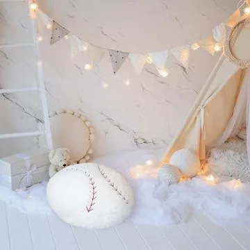 OurHonor Baseball Plush 18 Inch Soft Pillow for Kids