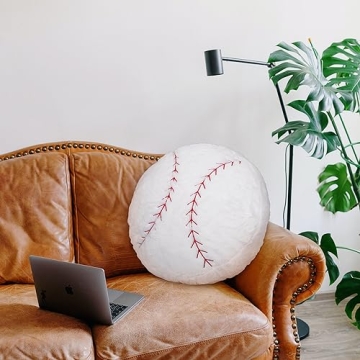 OurHonor Baseball Plush 18 Inch Soft Pillow for Kids