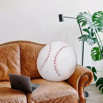 OurHonor Baseball Plush 18 Inch Soft Pillow for Kids