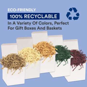 Kraft Crinkle Paper Filler for Gifts, Shipping, Crafts