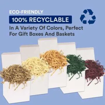 Kraft Crinkle Paper Filler for Gifts, Shipping, Crafts