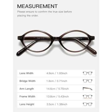 TIJN Olisa Blue Light Blocking Glasses for Gaming and Screens