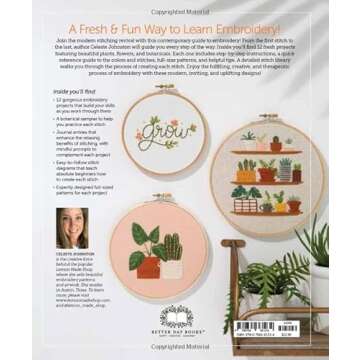 Freshly Stitched: Modern Embroidery Projects for Absolute Beginners