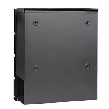 Lockable Outdoor Mailbox with Large Capacity and Keys