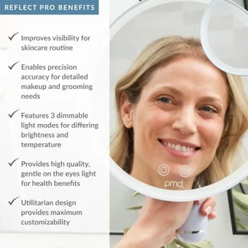 PMD Reflect Pro LED Beauty Mirror with TriLume Technology