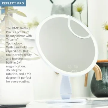 PMD Reflect Pro LED Beauty Mirror with TriLume Technology