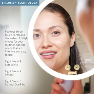 PMD Reflect Pro LED Beauty Mirror with TriLume Technology