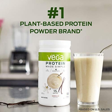 Vega Protein Made Simple Powder - Dairy Free, Vegan, High Protein