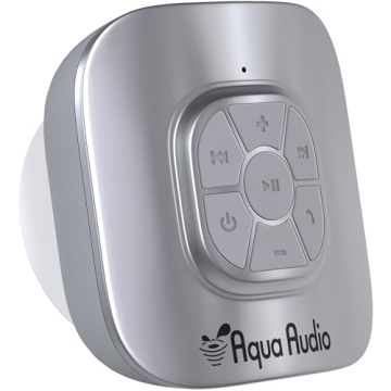 Waterproof Bluetooth Shower Speaker with 10H Playtime & Mic