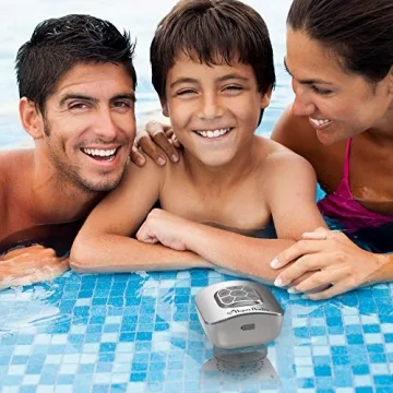 Waterproof Bluetooth Shower Speaker with 10H Playtime & Mic