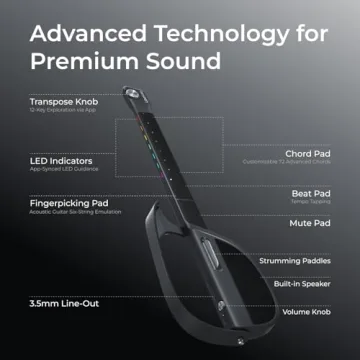 LiberLive C1 Stringless Smart Guitar - Foldable Fun