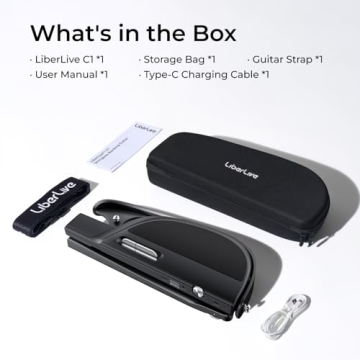 LiberLive C1 Stringless Smart Guitar - Foldable Fun