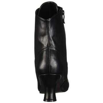 Victorian Steampunk Mid Calf Boot for Stylish Costumes