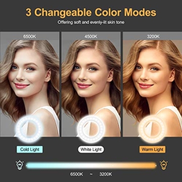 Ruyilam Laptop Ring Light for Video Conferencing