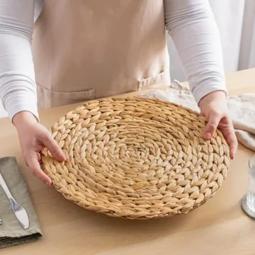 Dehaus® Round Placemats: Set of 6 Boho Table Mats