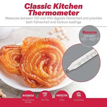GoodCook Classic Candy Thermometer - Precision Cooking Tool
