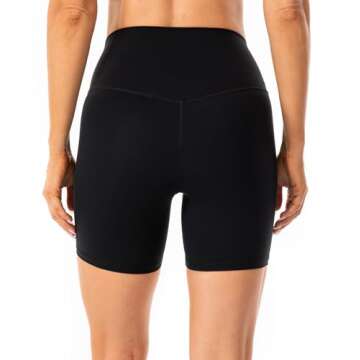 Lavento Women's All Day Soft Yoga Shorts for Comfort