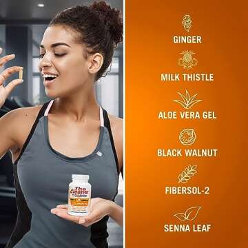 Century Systems The Cleaner Detox, Powerful 14-Day Complete Internal Cleansing Formula for Women, Su...