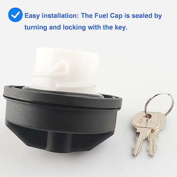 Locking Gas Cap for Dodge Jeep Chrysler Models - Enhanced Security