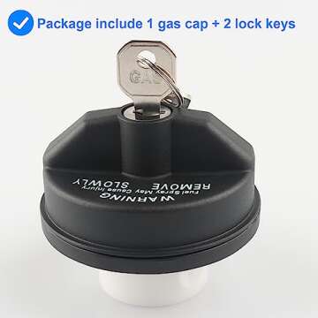 Locking Gas Cap for Dodge Jeep Chrysler Models - Enhanced Security