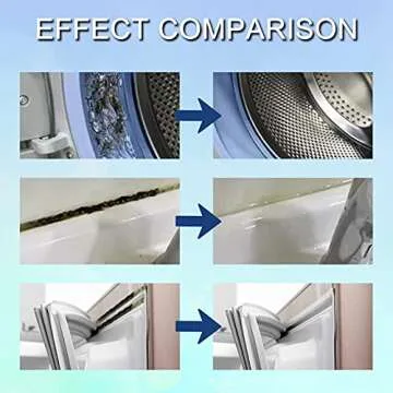 Sugelary Home Remover Gel, Household Washing Machine Cleaner for Washing Machine, Refrigerator Strips, Grout Cleaner Best for Home Sink, Kitchen, Showers (2Pack)