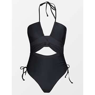 Sparkly One Piece Swimsuit for Women | SEASELFIE