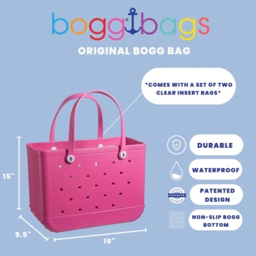 BOGG BAG Extra Large Waterproof Tote for Beach & Pool